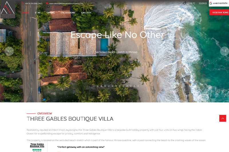 Three Gables Boutique Villa